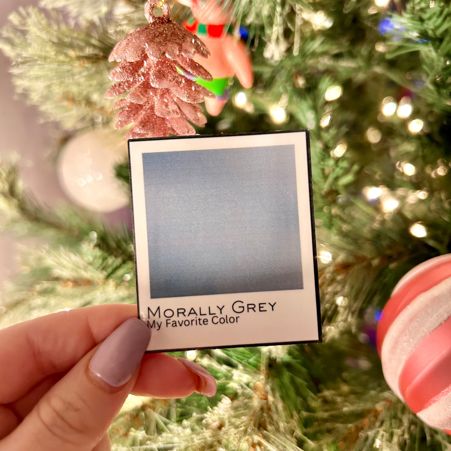 Morally Grey Favorite Color Sticker