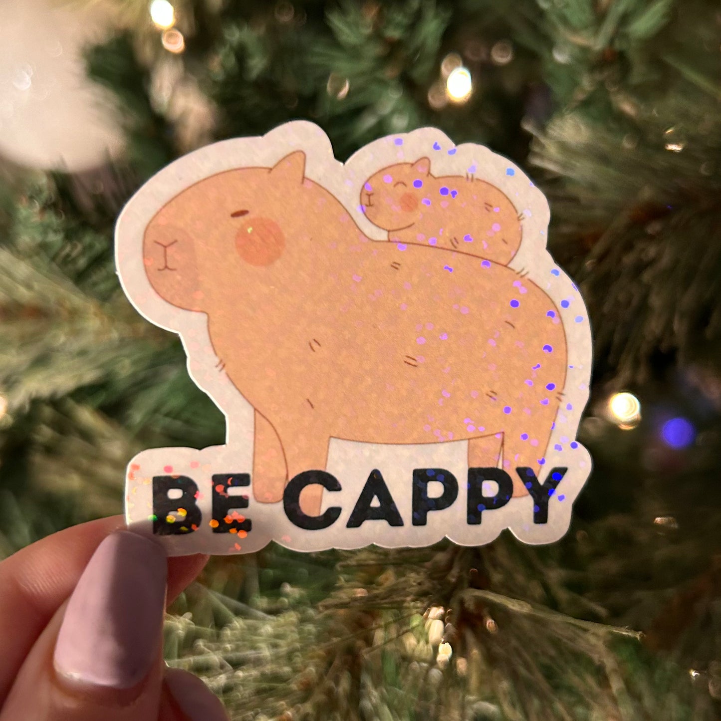 Be Cappy Sticker
