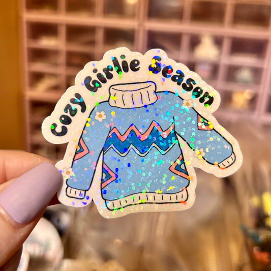 Cozy Girlie Season Sticker