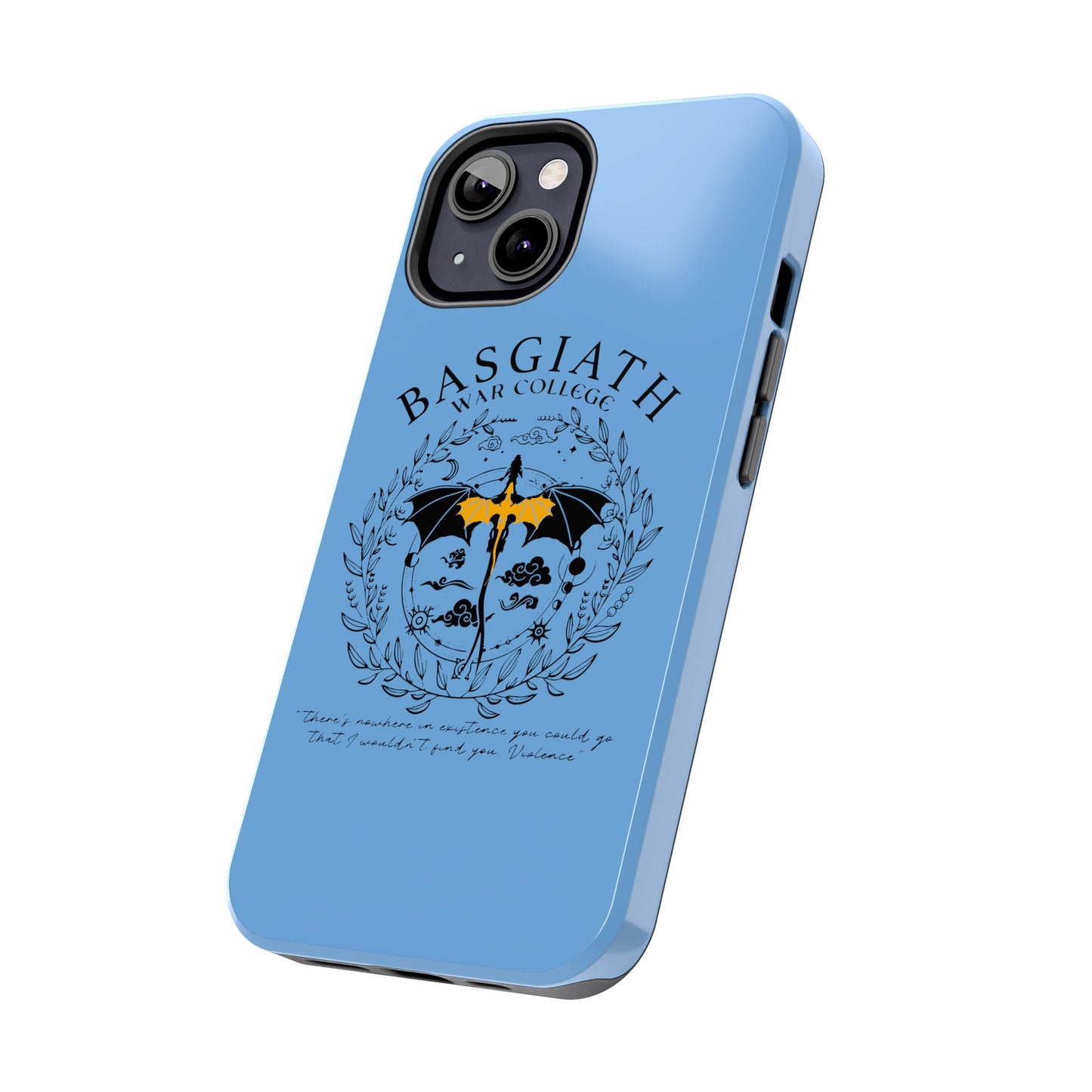 Basgiath War Collage Tough Phone Case Protection