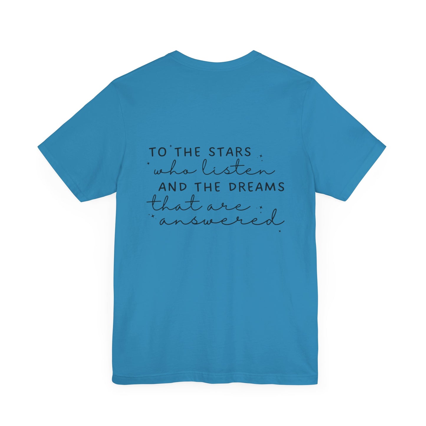 Silly Ghost Reading ACOTAR Bella and Canvas Jersey Short Sleeve Tee