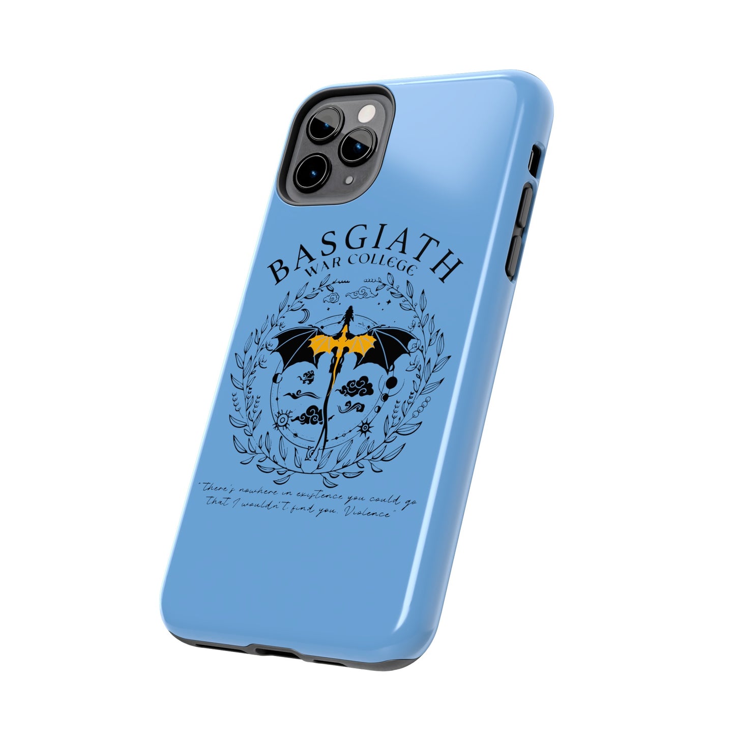 Basgiath War Collage Tough Phone Case Protection