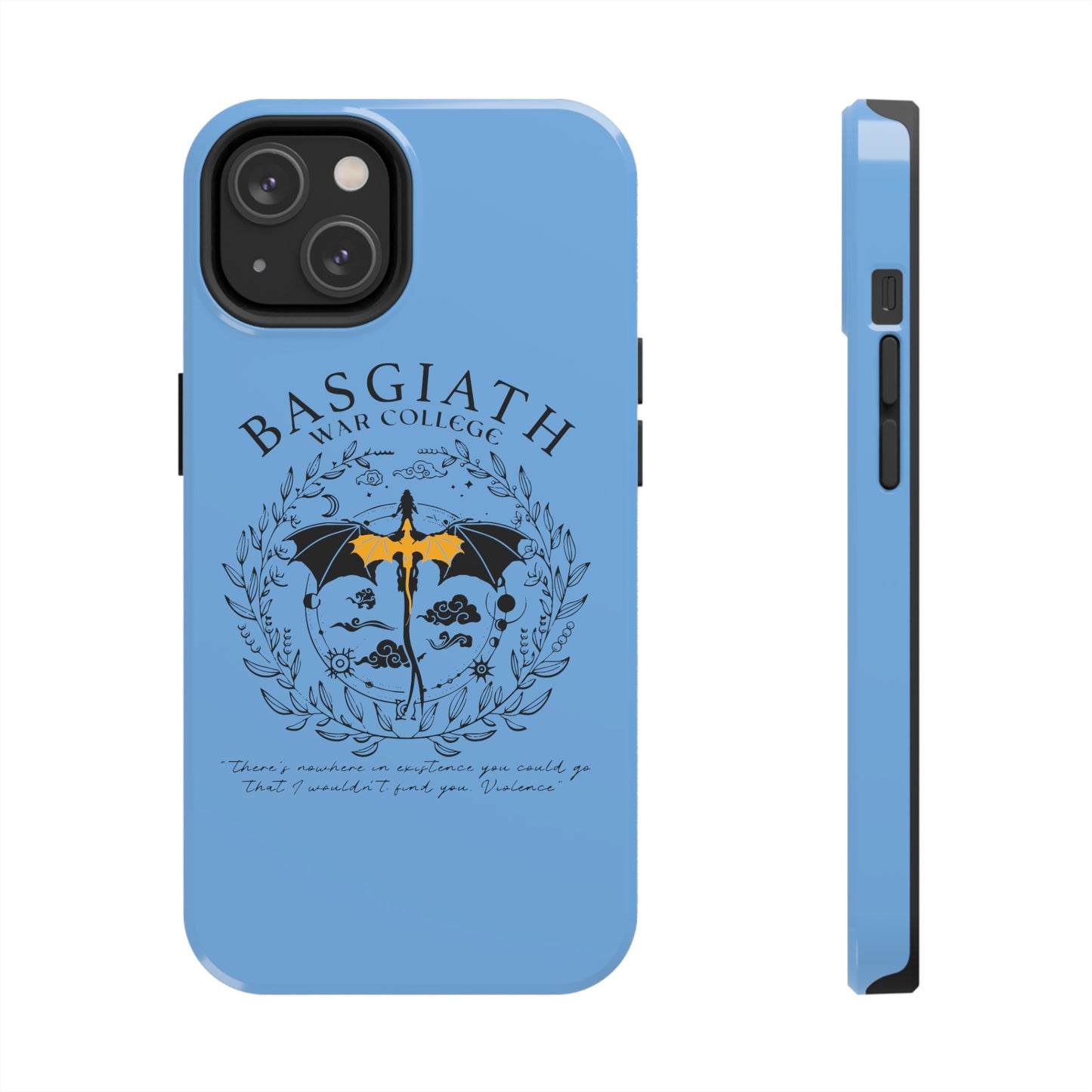Basgiath War Collage Tough Phone Case Protection