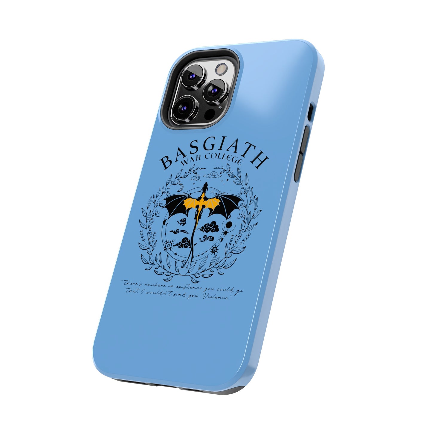 Basgiath War Collage Tough Phone Case Protection