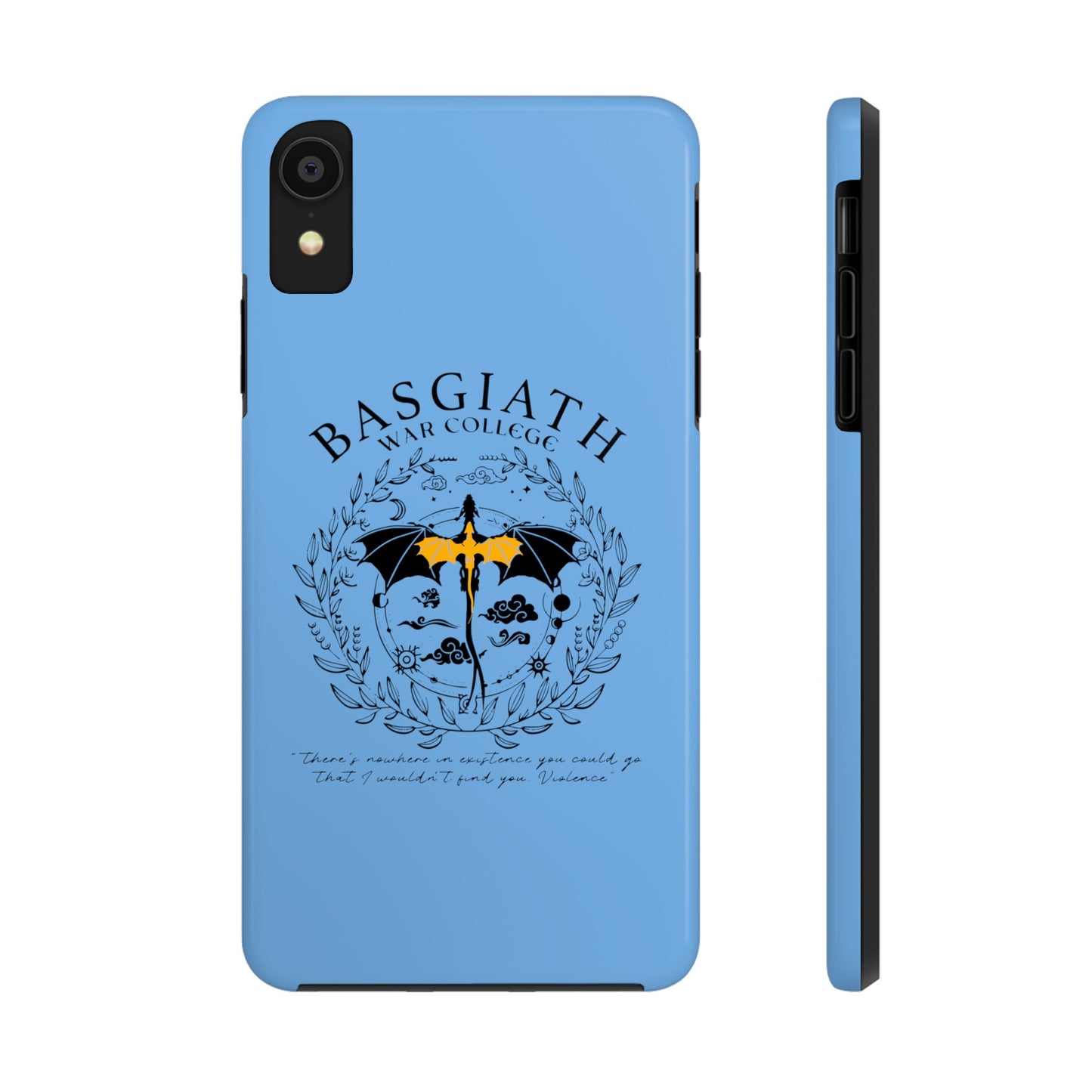 Basgiath War Collage Tough Phone Case Protection