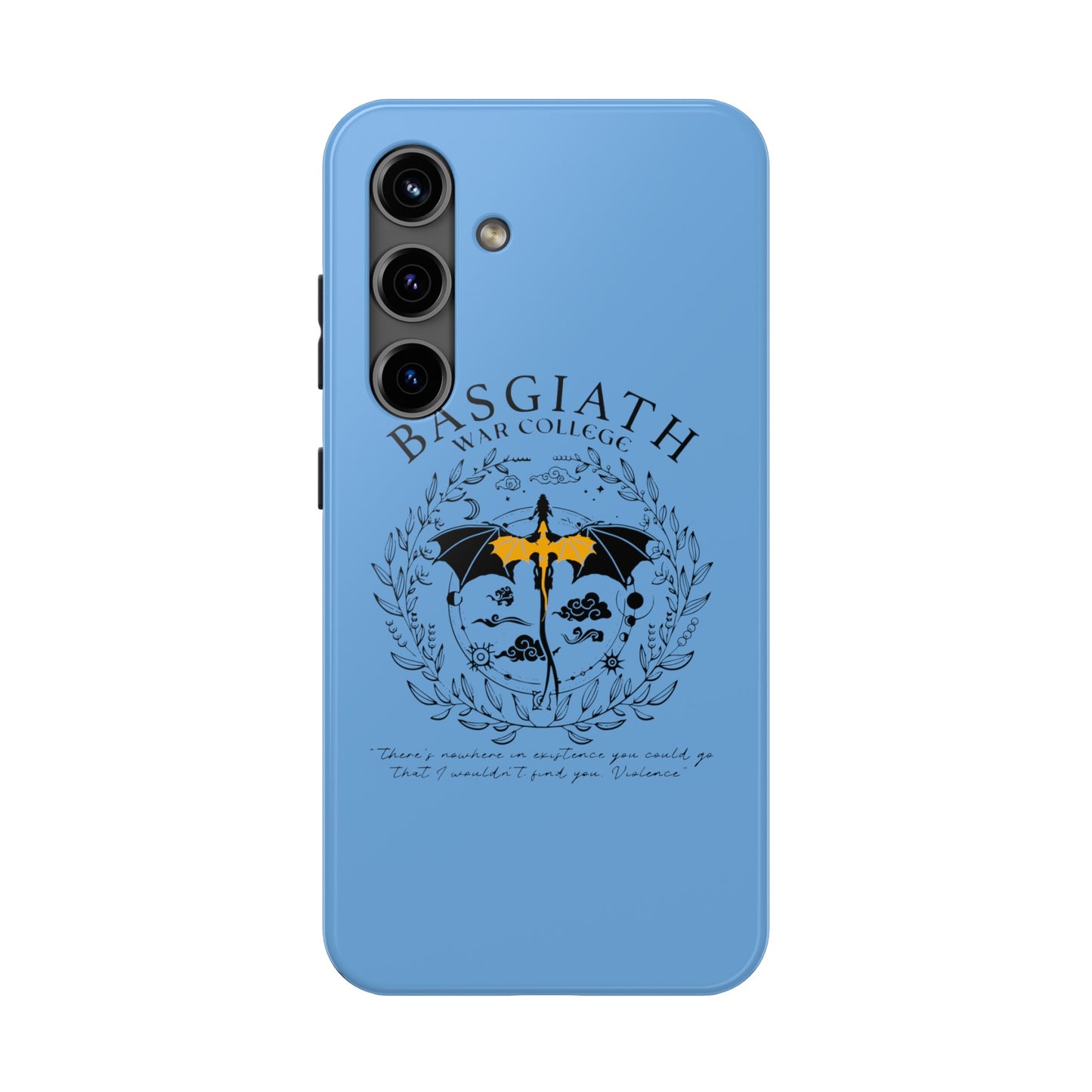 Basgiath War Collage Tough Phone Case Protection