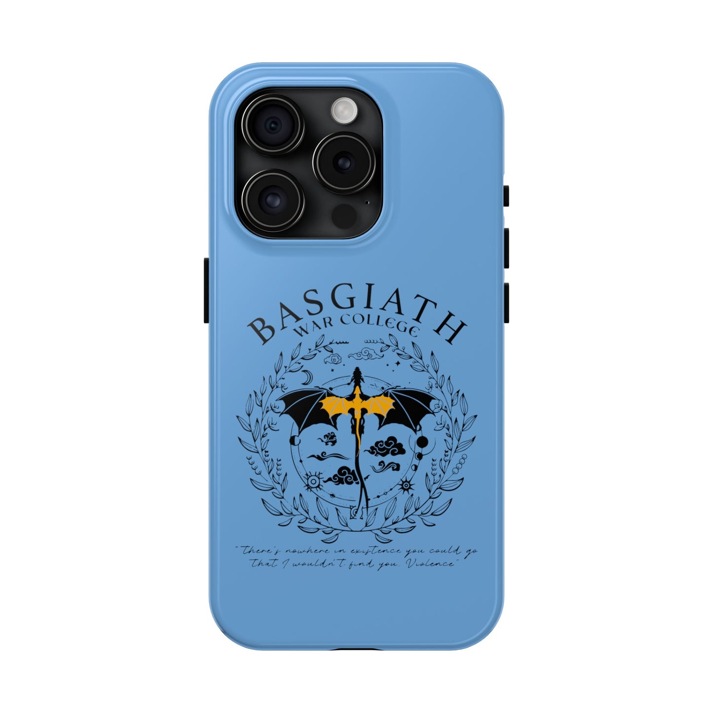 Basgiath War Collage Tough Phone Case Protection