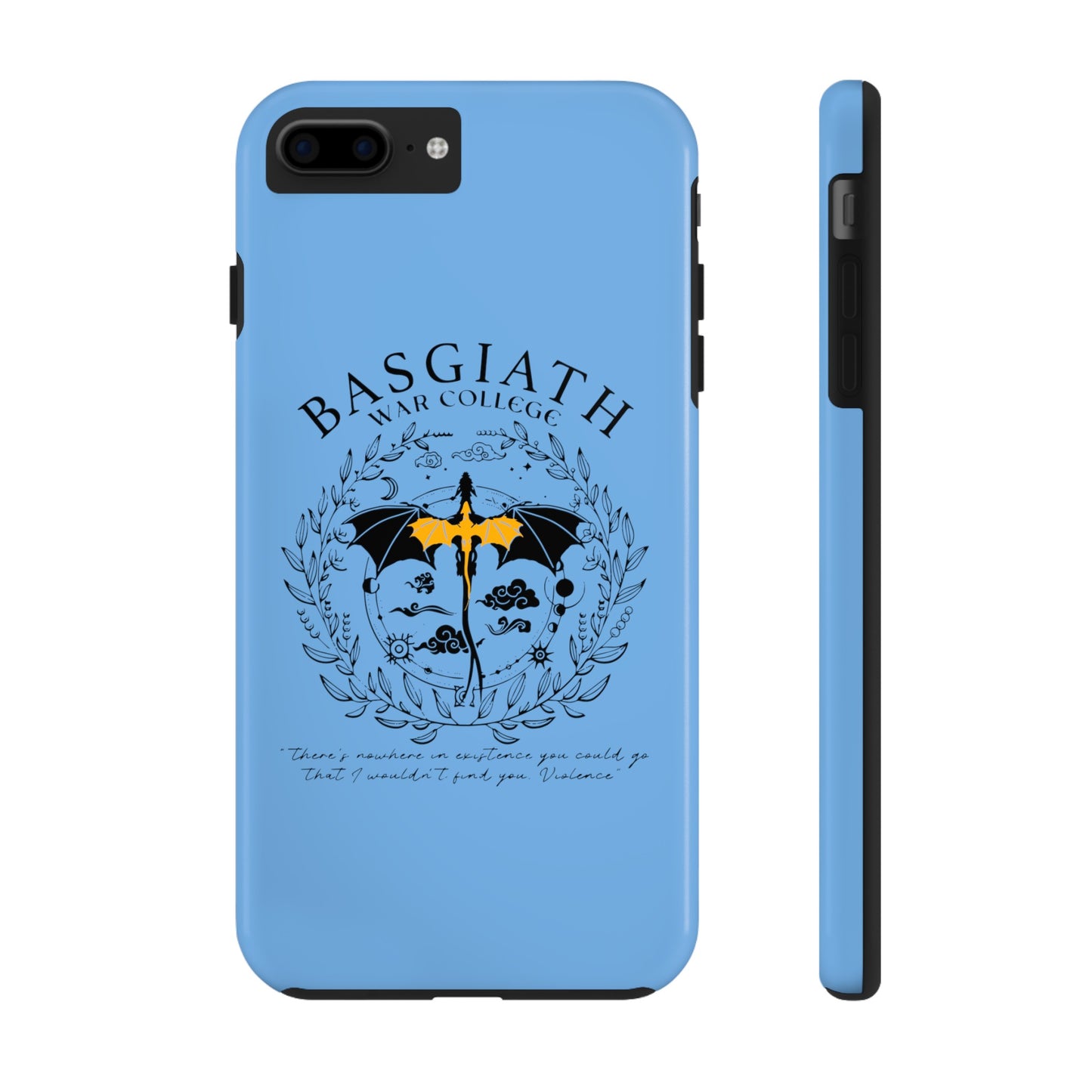 Basgiath War Collage Tough Phone Case Protection