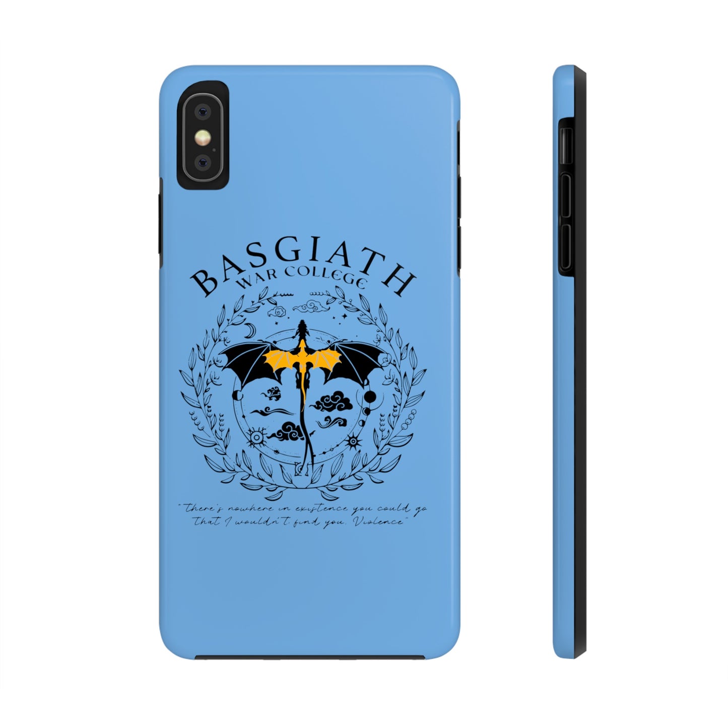 Basgiath War Collage Tough Phone Case Protection