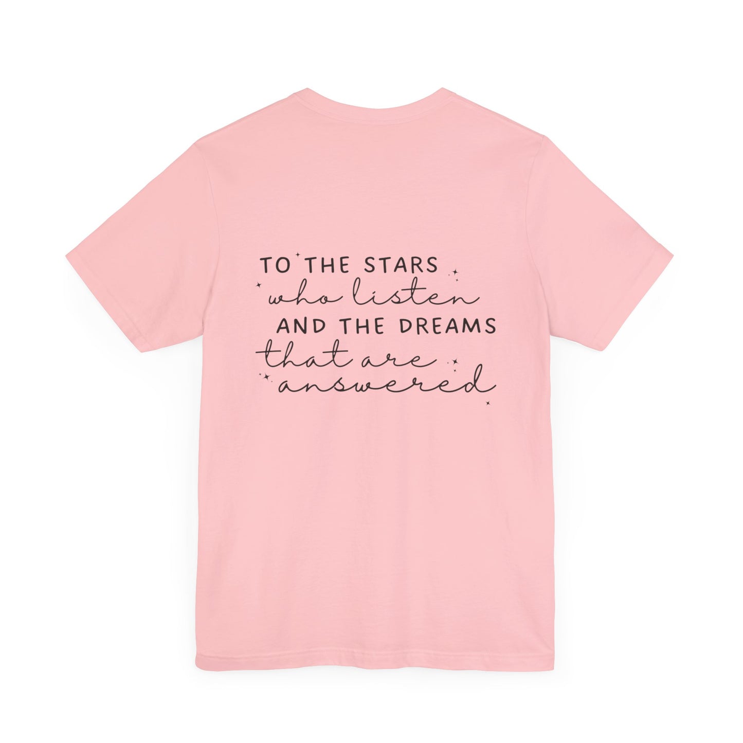 Silly Ghost Reading ACOTAR Bella and Canvas Jersey Short Sleeve Tee