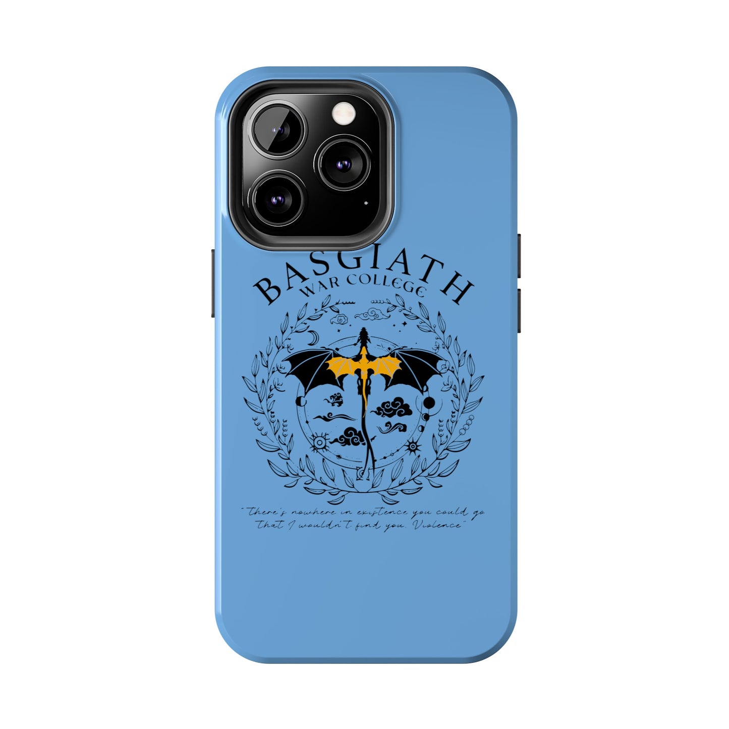 Basgiath War Collage Tough Phone Case Protection