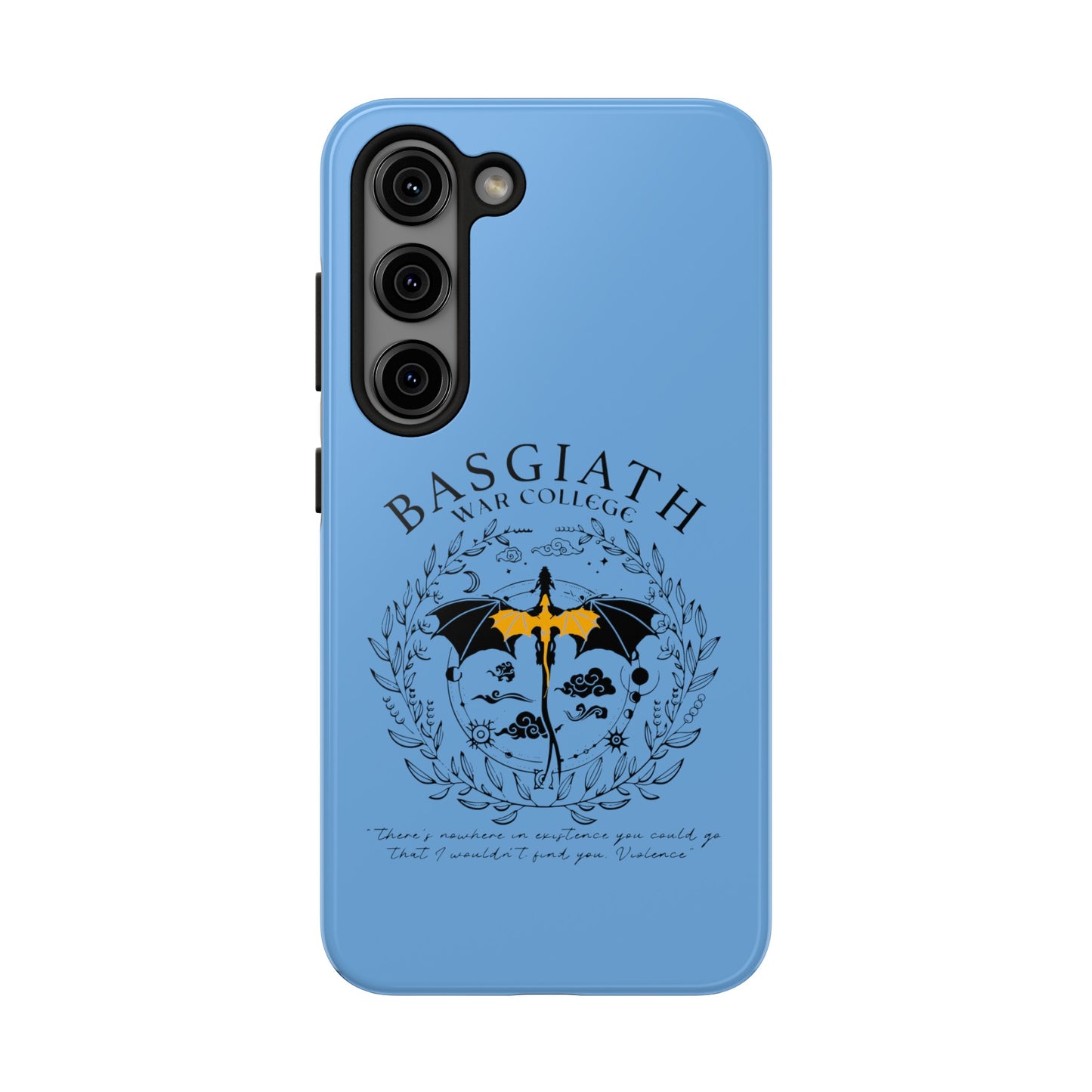 Basgiath War Collage Tough Phone Case Protection