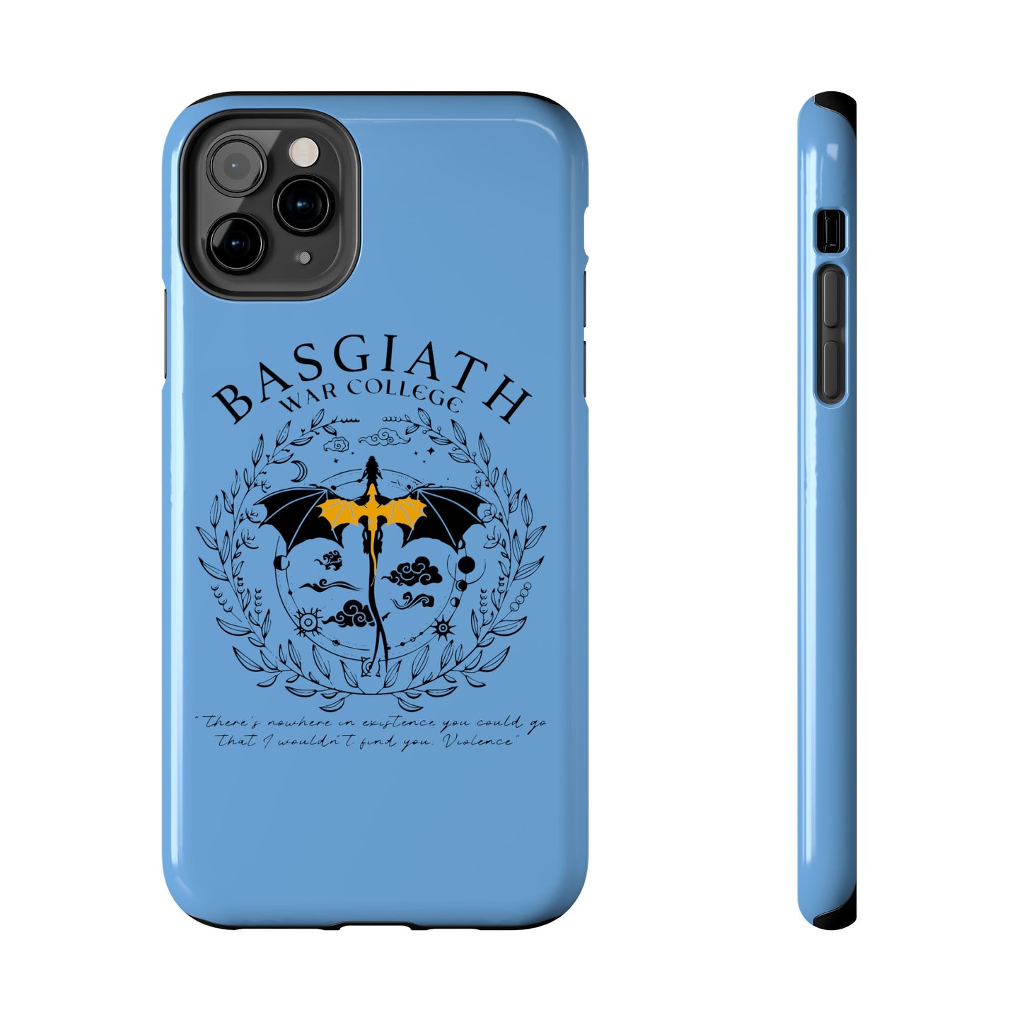 Basgiath War Collage Tough Phone Case Protection