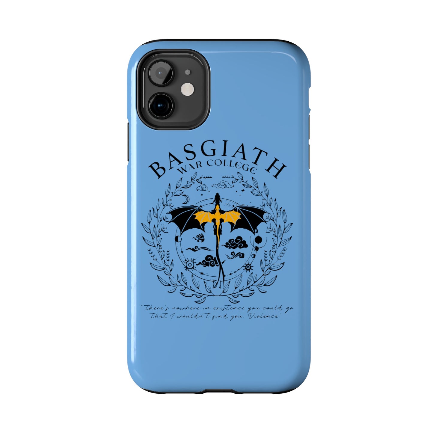 Basgiath War Collage Tough Phone Case Protection