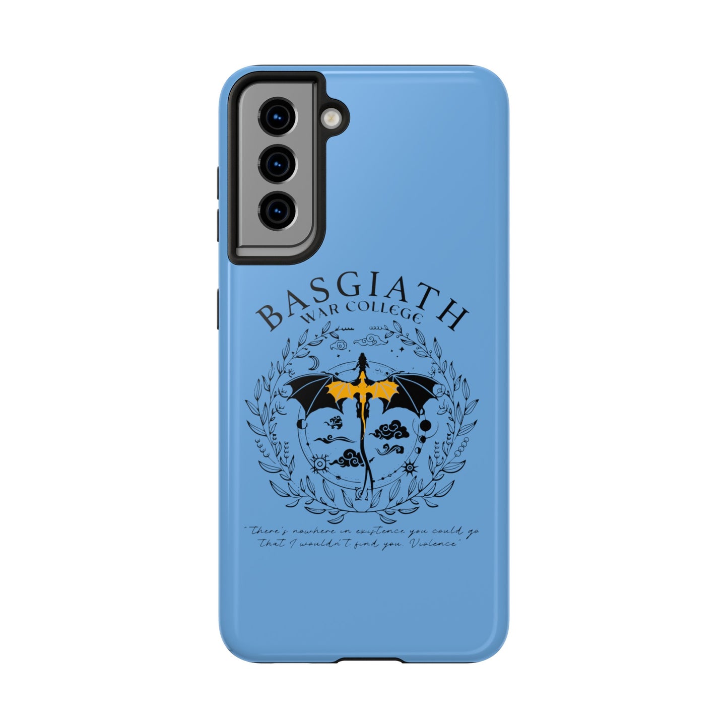 Basgiath War Collage Tough Phone Case Protection