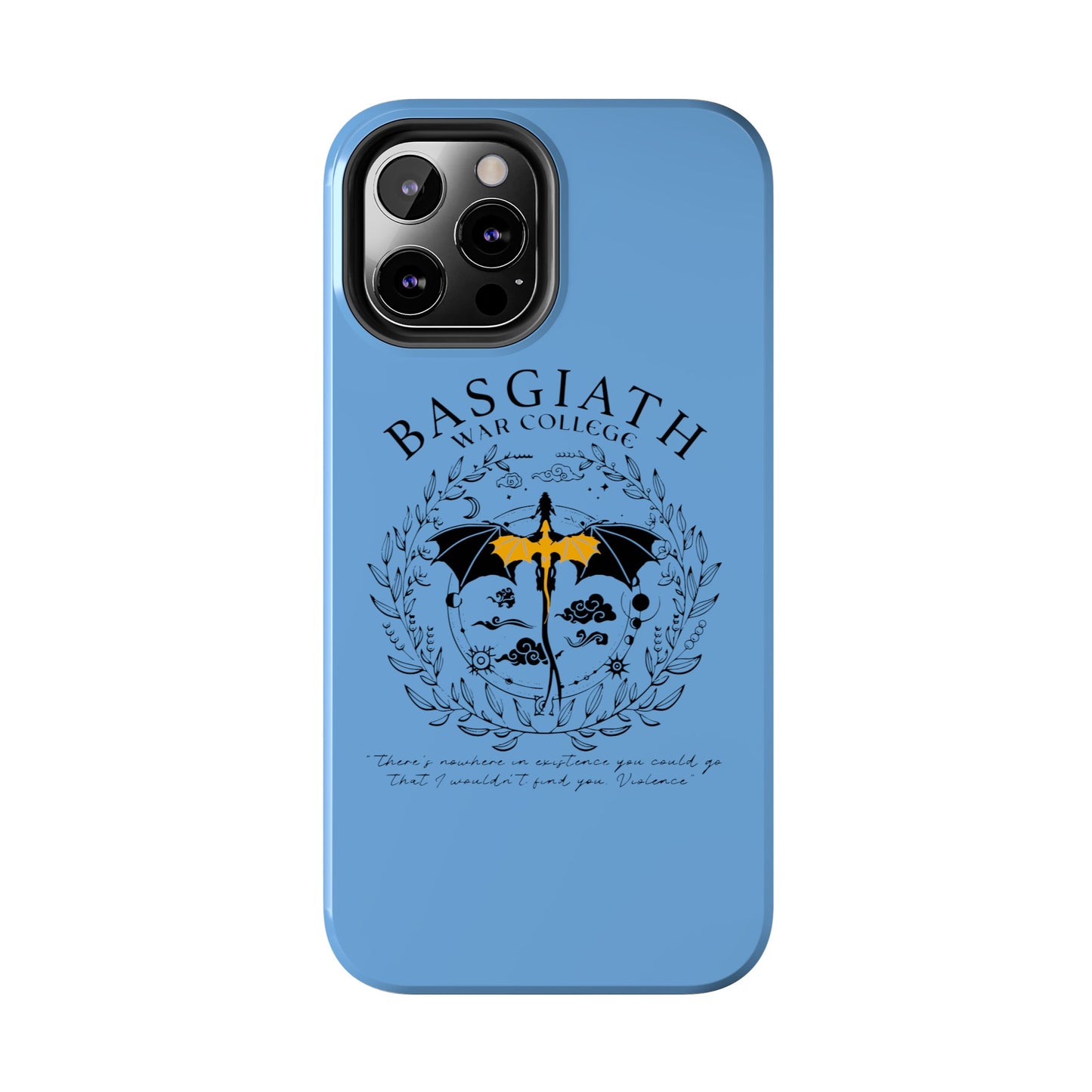 Basgiath War Collage Tough Phone Case Protection
