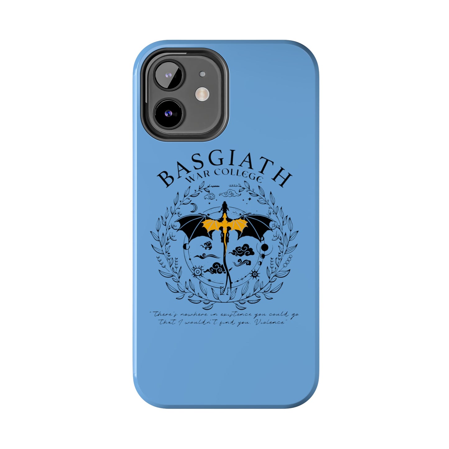 Basgiath War Collage Tough Phone Case Protection