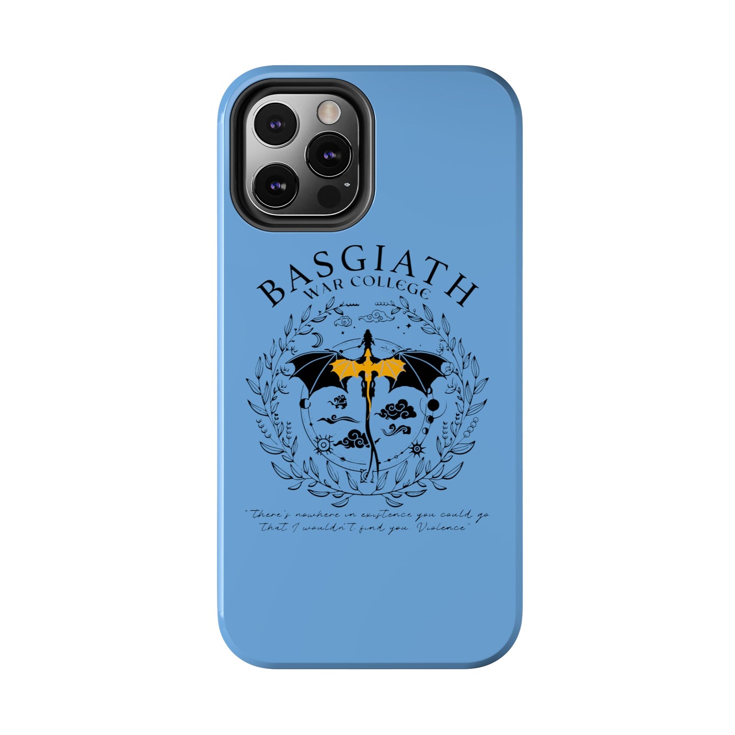 Basgiath War Collage Tough Phone Case Protection