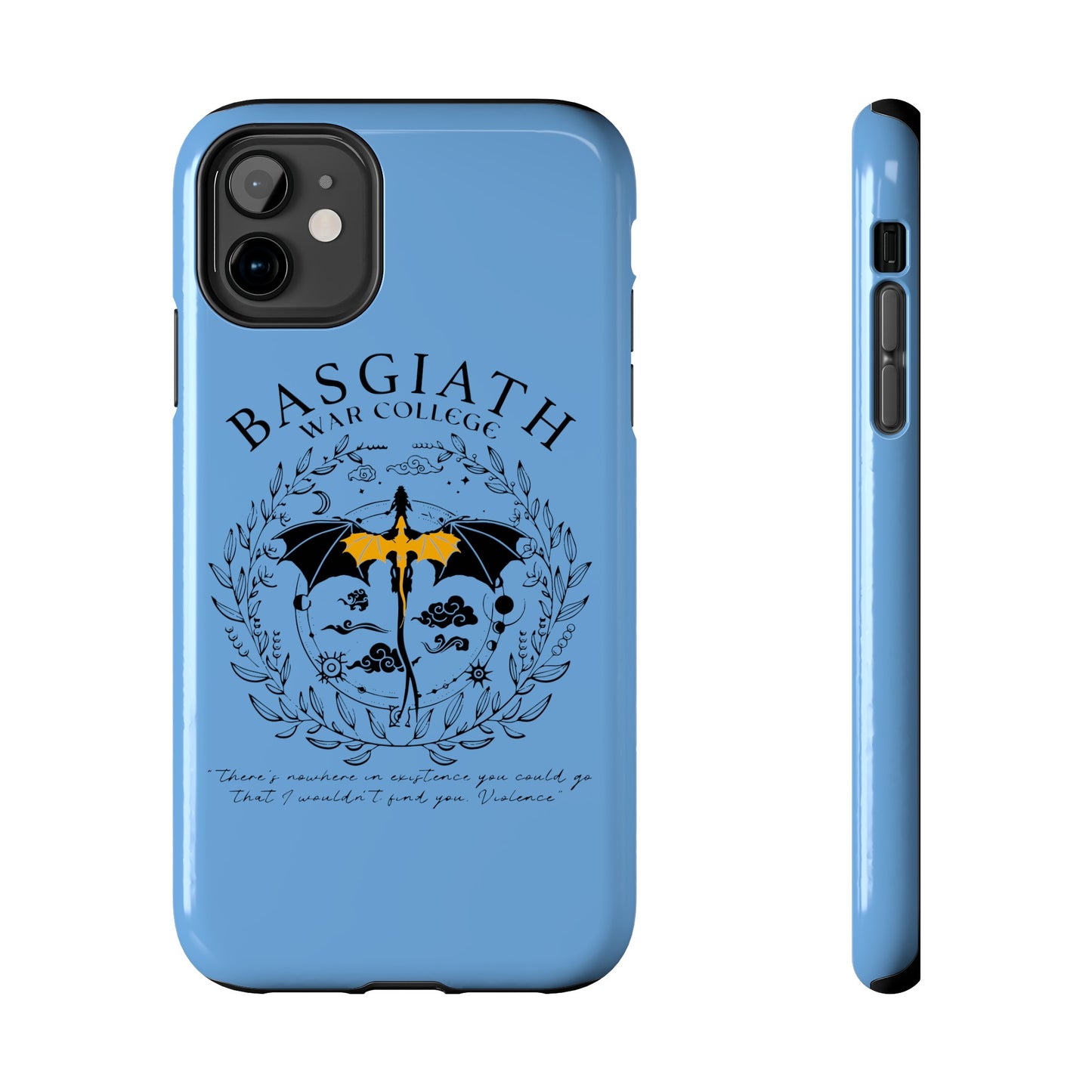 Basgiath War Collage Tough Phone Case Protection