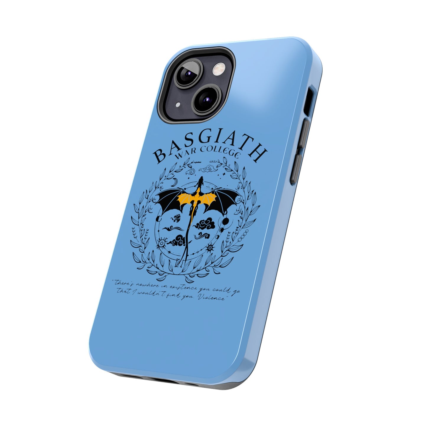 Basgiath War Collage Tough Phone Case Protection