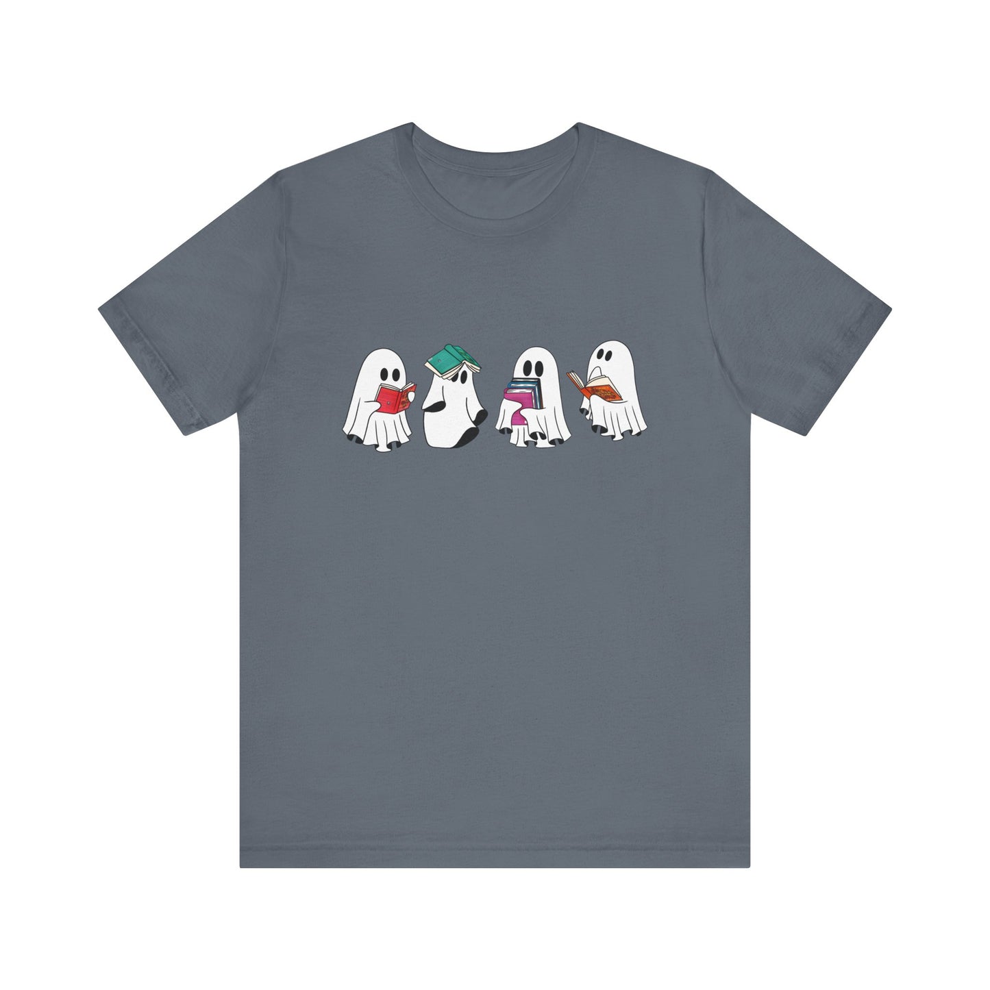 Silly Ghost Reading ACOTAR Bella and Canvas Jersey Short Sleeve Tee