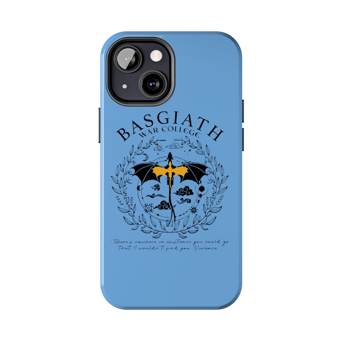 Basgiath War Collage Tough Phone Case Protection