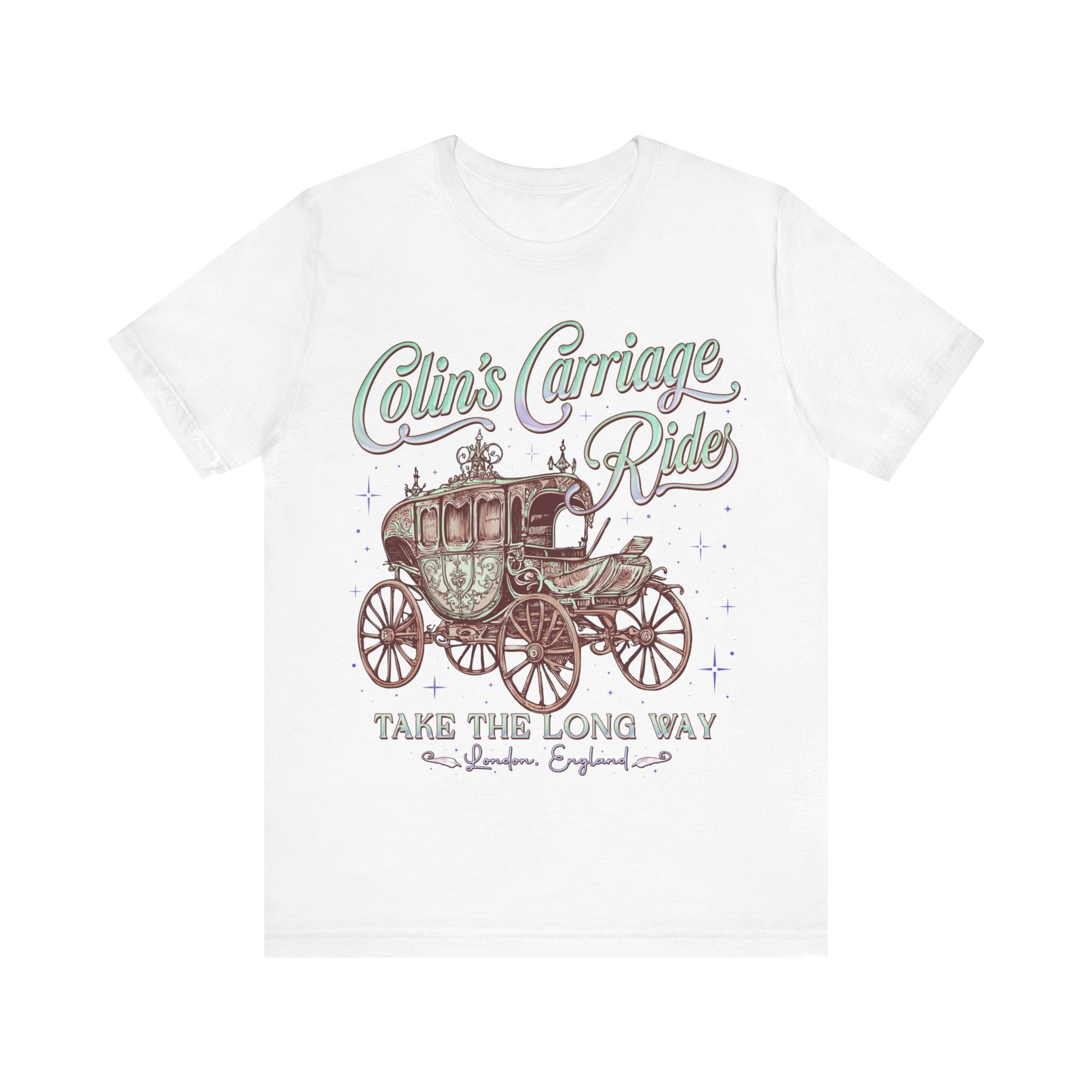 Colin's Carriage Rides Bridgerton Jersey Short Sleeve Tee - Awfullynerdy.co