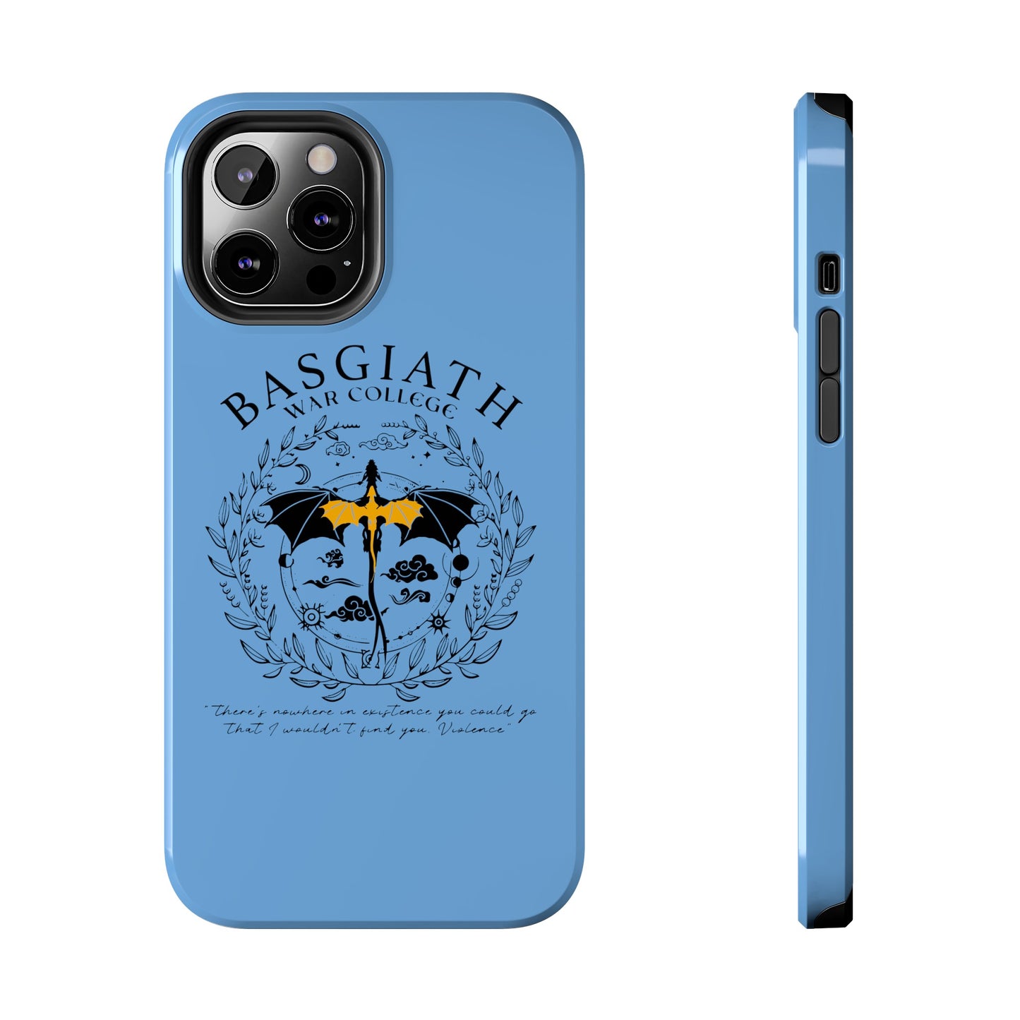 Basgiath War Collage Tough Phone Case Protection