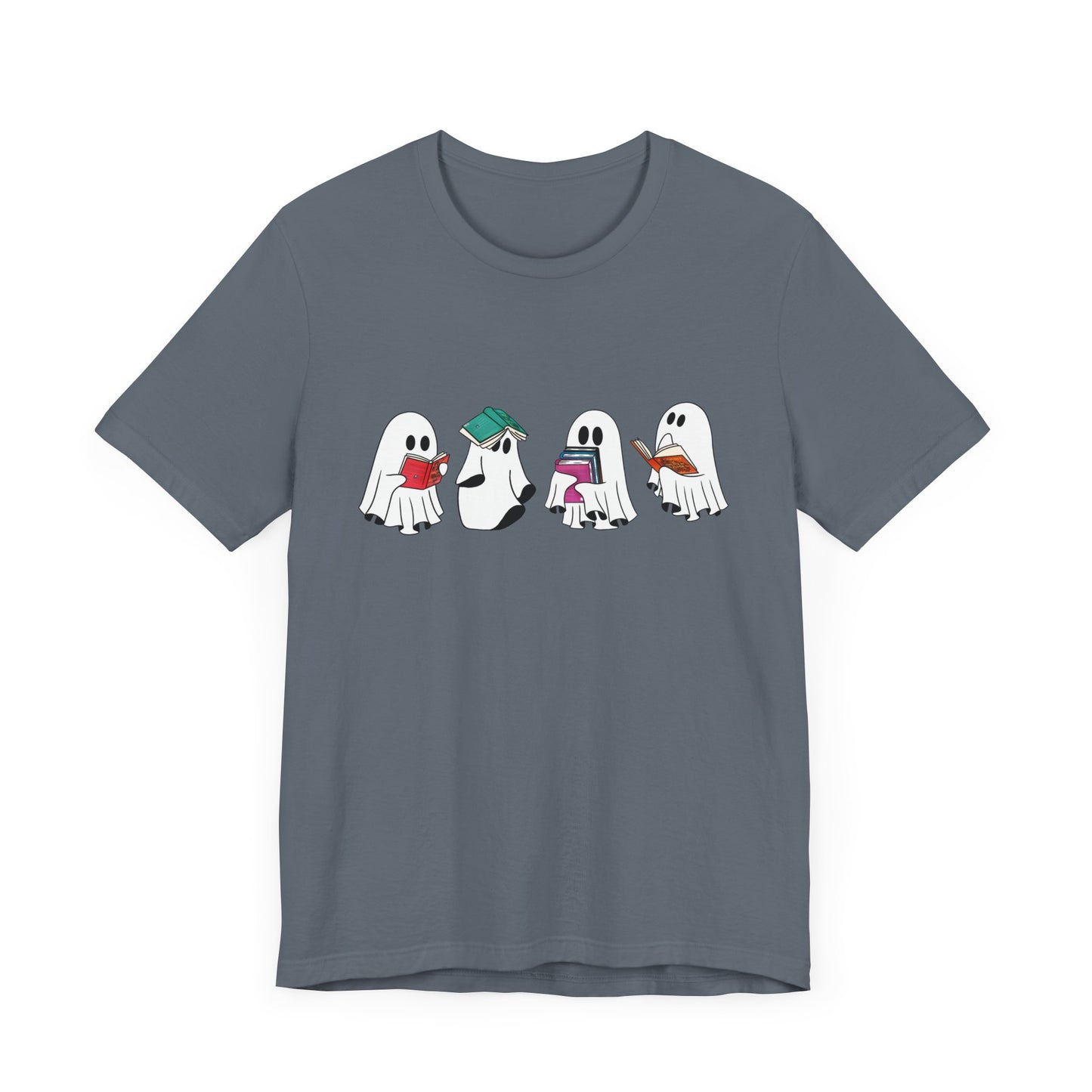 Silly Ghost Reading ACOTAR Bella and Canvas Jersey Short Sleeve Tee
