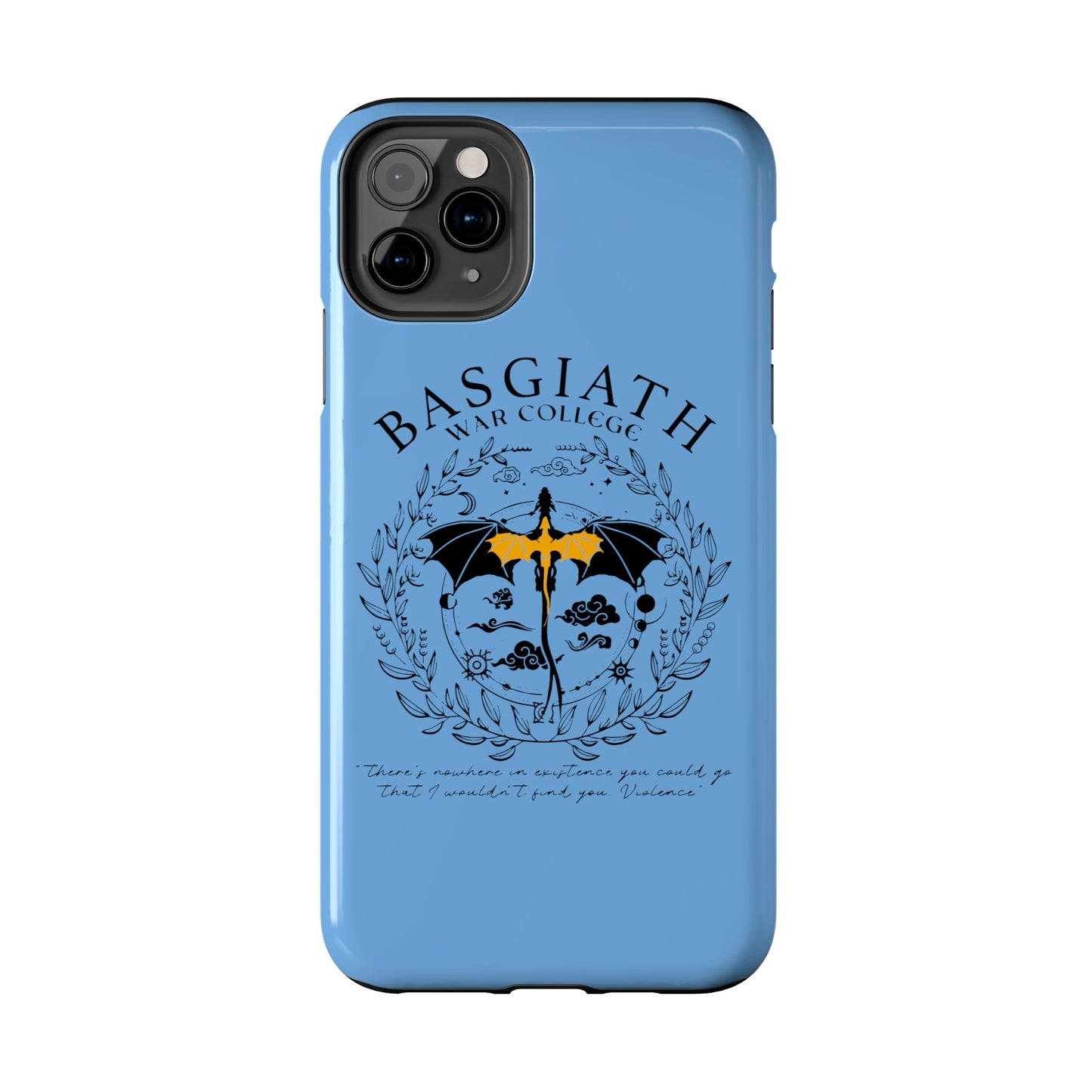 Basgiath War Collage Tough Phone Case Protection