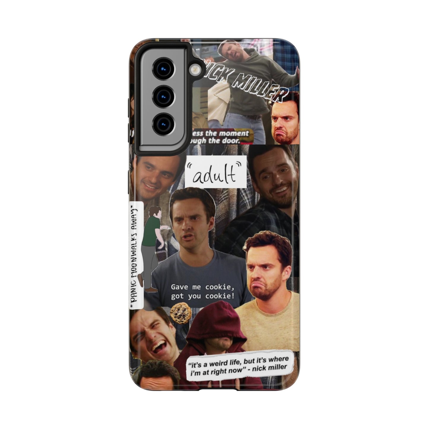 Nick Miller CollageTough Phone Cases