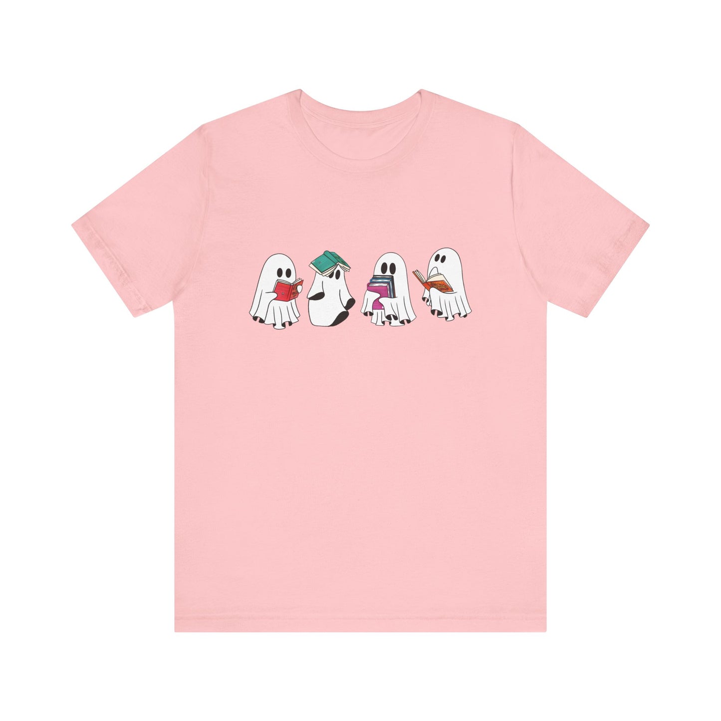 Silly Ghost Reading ACOTAR Bella and Canvas Jersey Short Sleeve Tee
