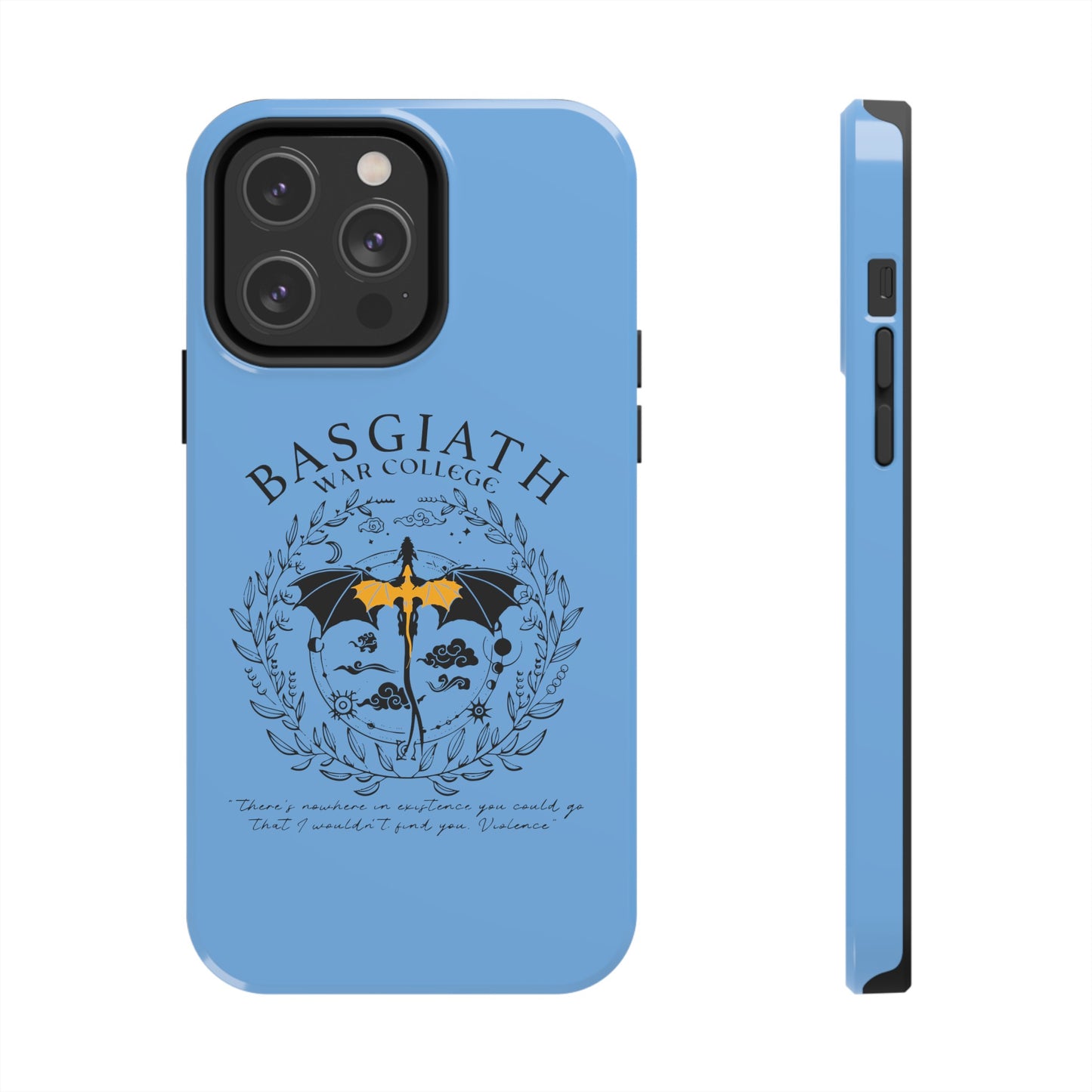 Basgiath War Collage Tough Phone Case Protection