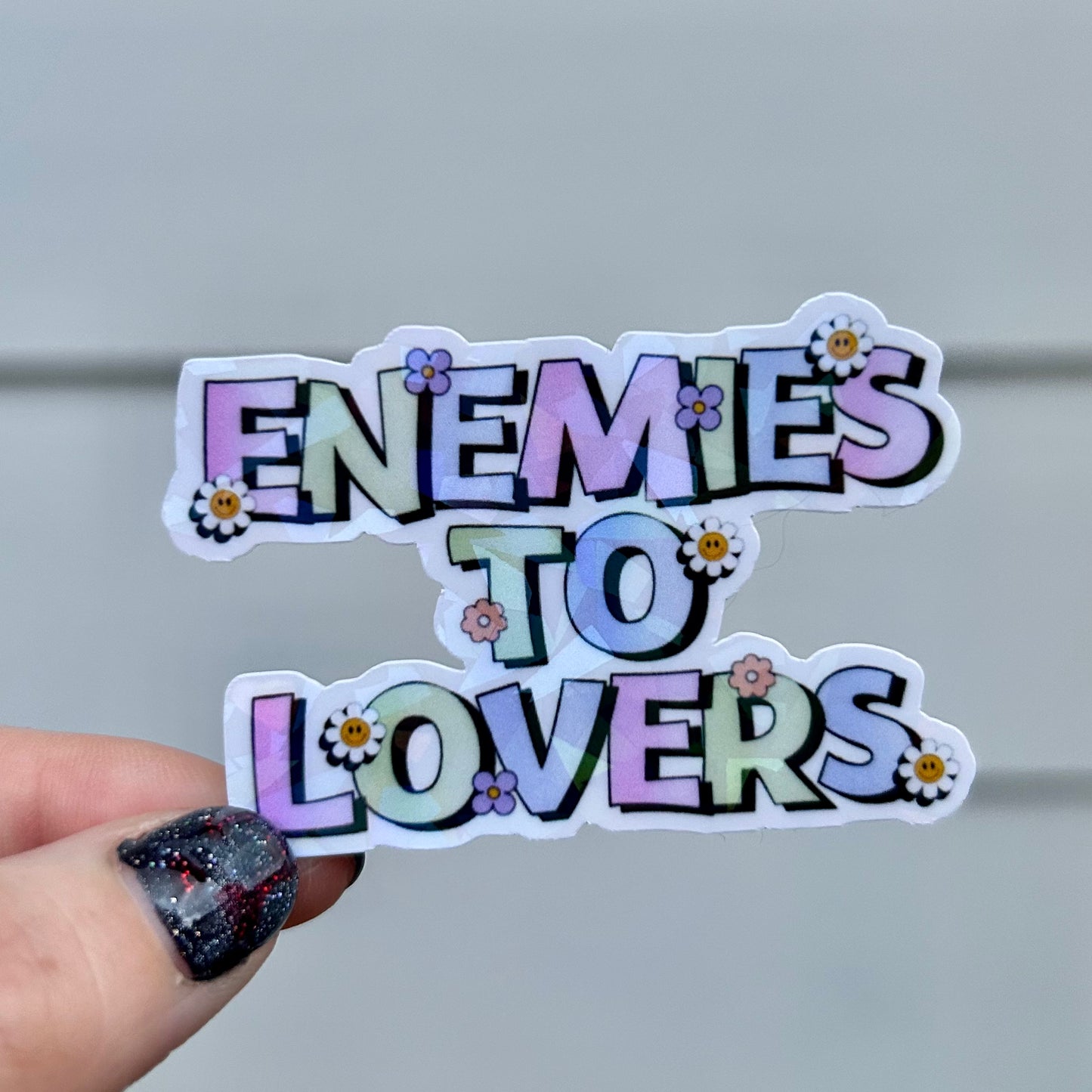 Enemies to Lovers Trope Sticker
