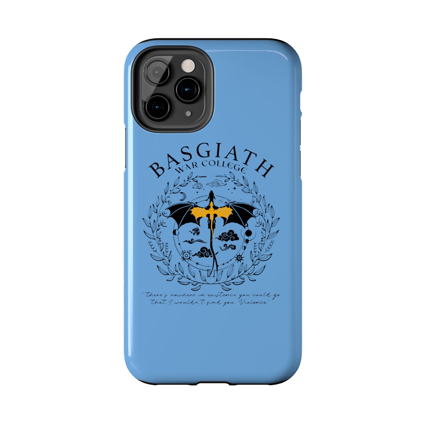 Basgiath War Collage Tough Phone Case Protection