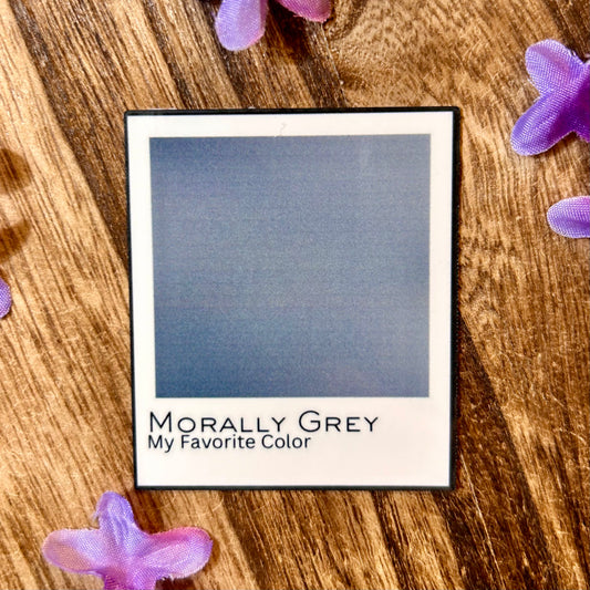 Morally Grey Favorite Color Sticker