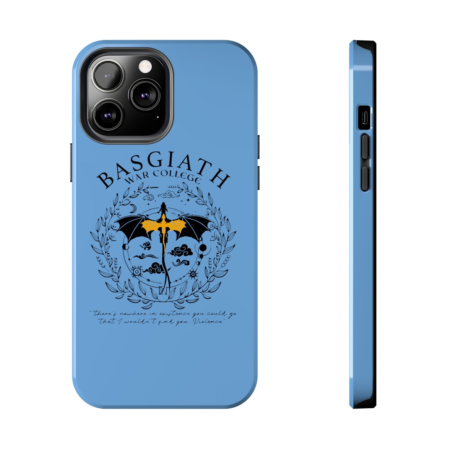 Basgiath War Collage Tough Phone Case Protection