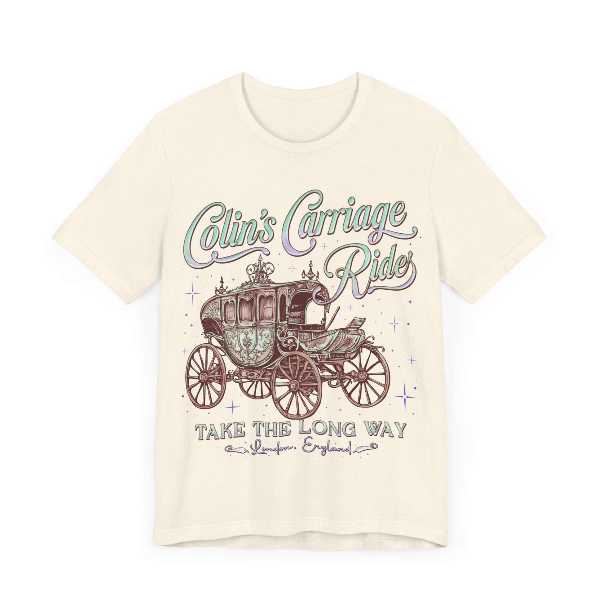 Colin's Carriage Rides Bridgerton Jersey Short Sleeve Tee - Awfullynerdy.co