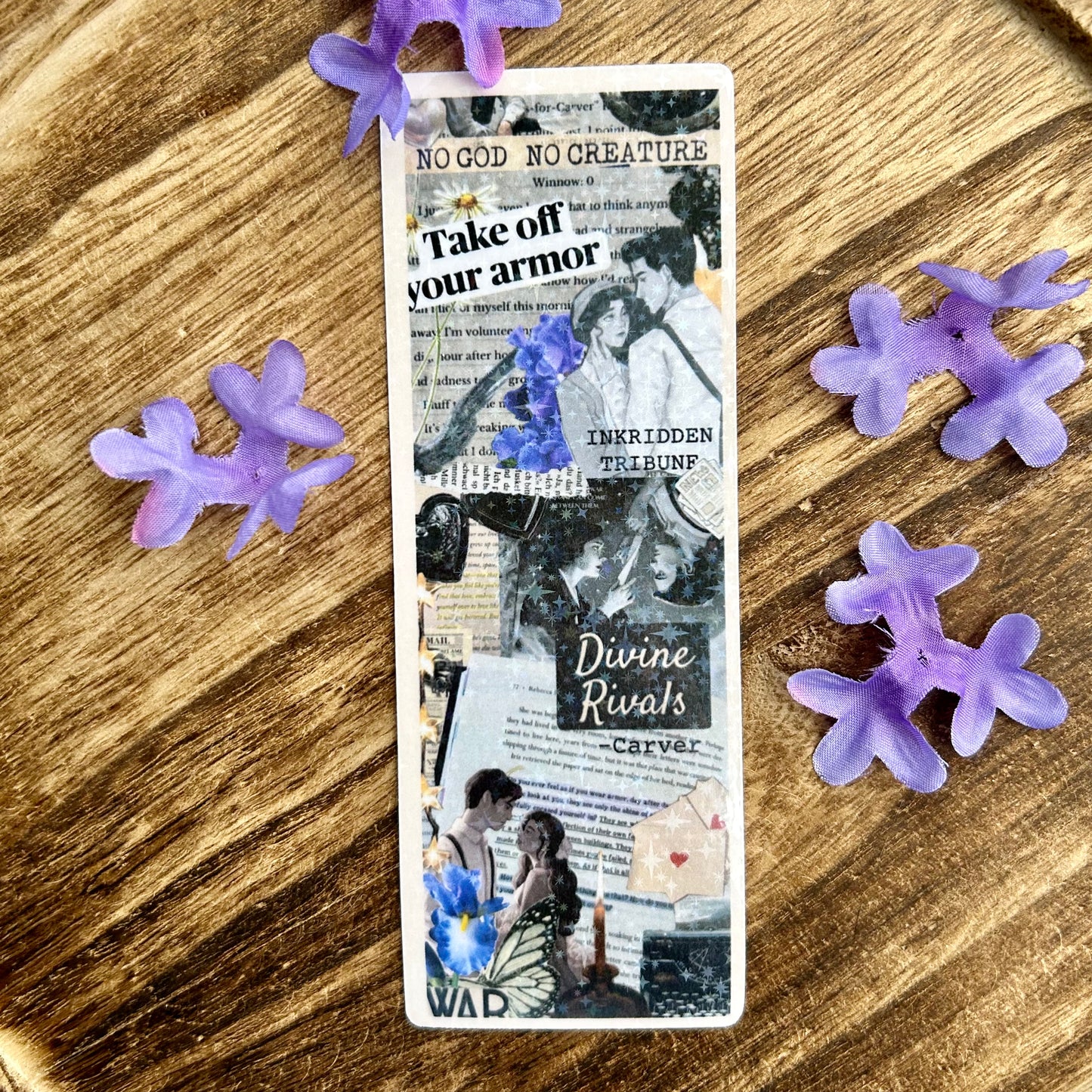 Divine Rivals Collage Bookmark