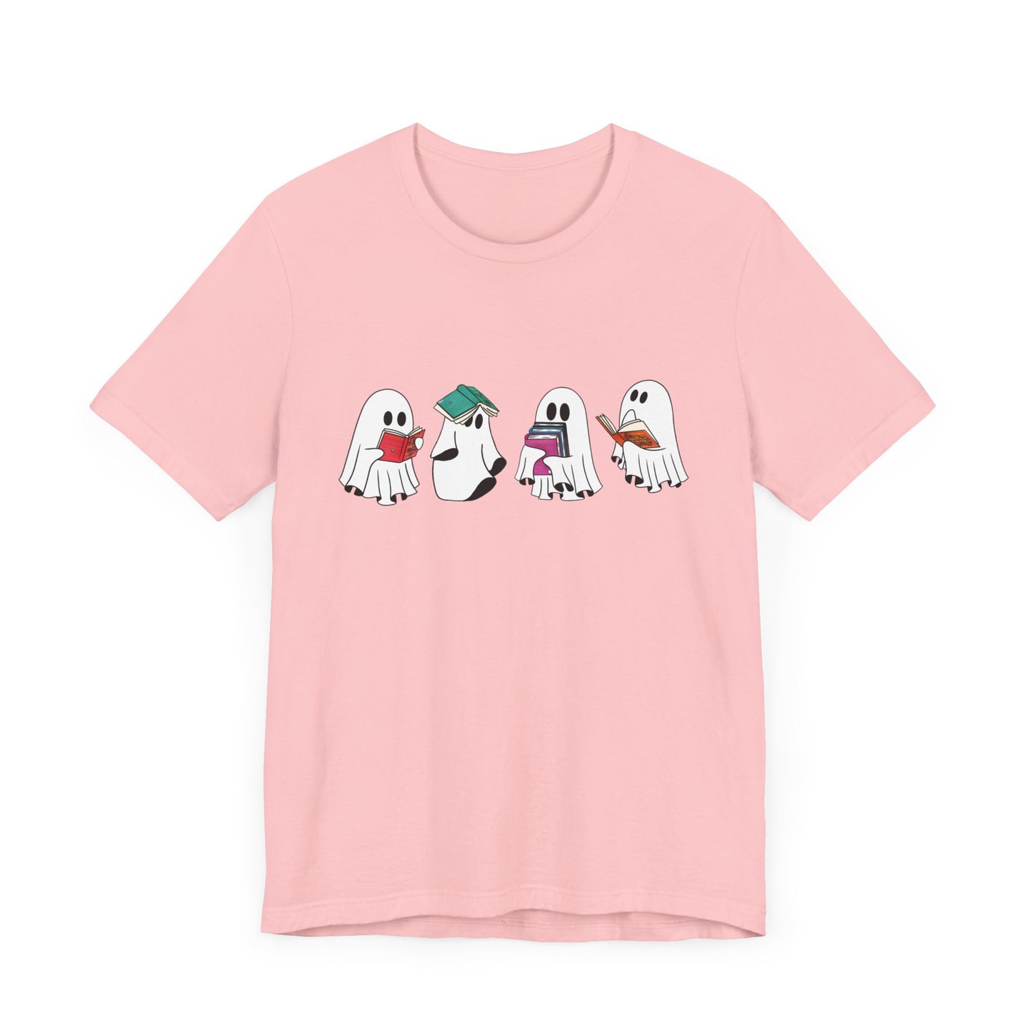Silly Ghost Reading ACOTAR Bella and Canvas Jersey Short Sleeve Tee