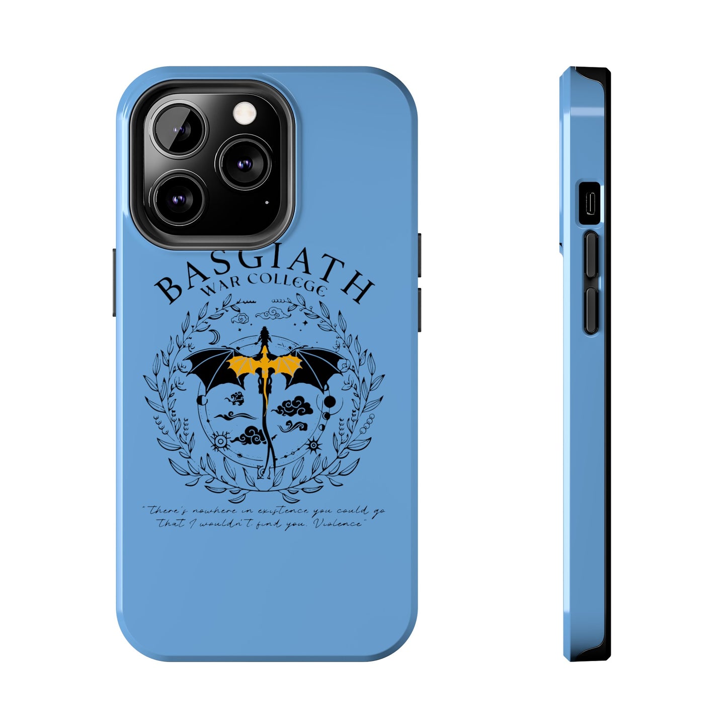 Basgiath War Collage Tough Phone Case Protection