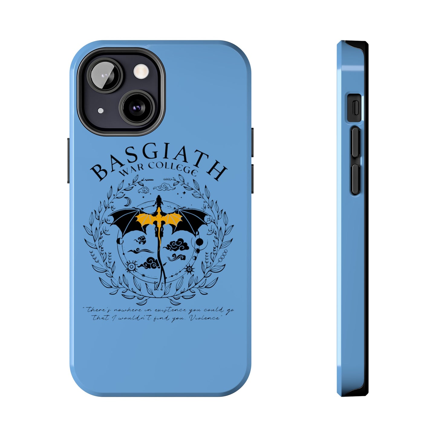 Basgiath War Collage Tough Phone Case Protection