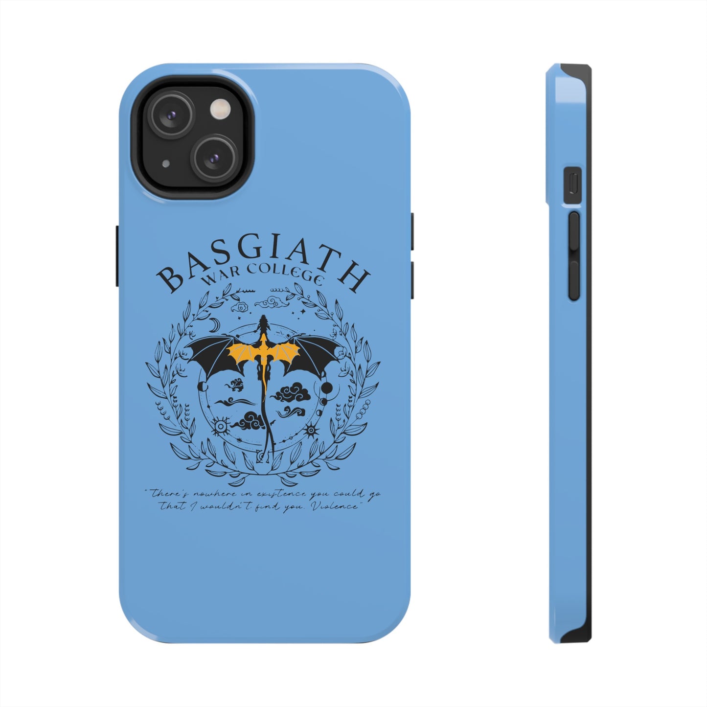 Basgiath War Collage Tough Phone Case Protection