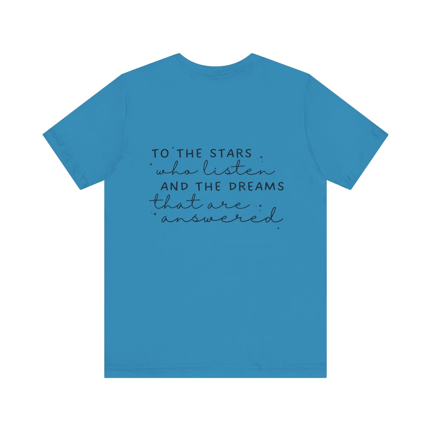 Silly Ghost Reading ACOTAR Bella and Canvas Jersey Short Sleeve Tee