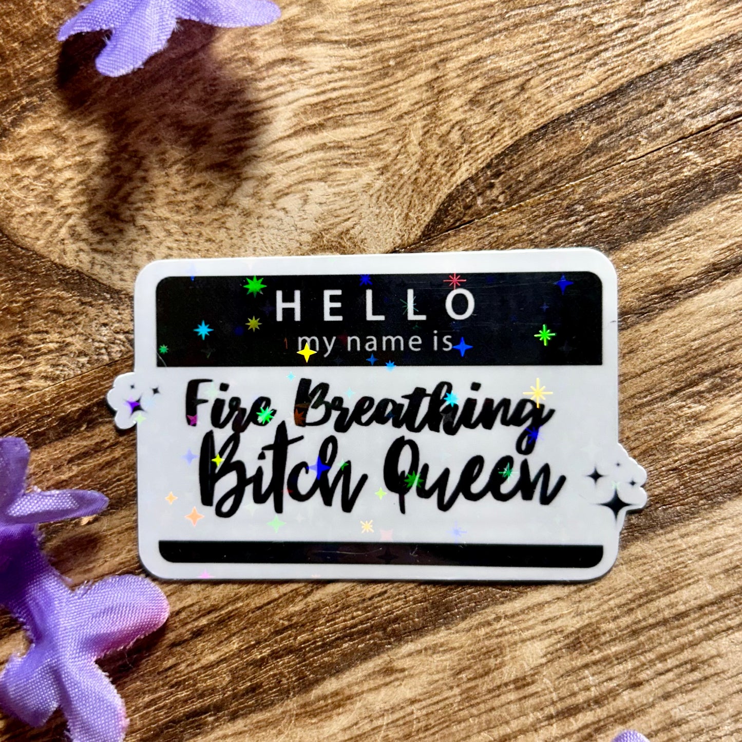 TOG Fire Breathing B Queen Sticker