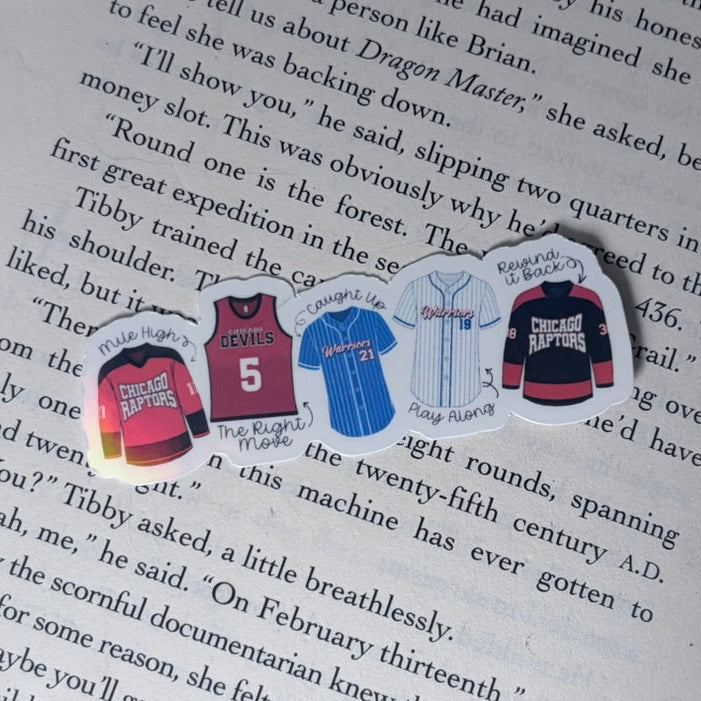 The Windy City Series Jerseys Sticker
