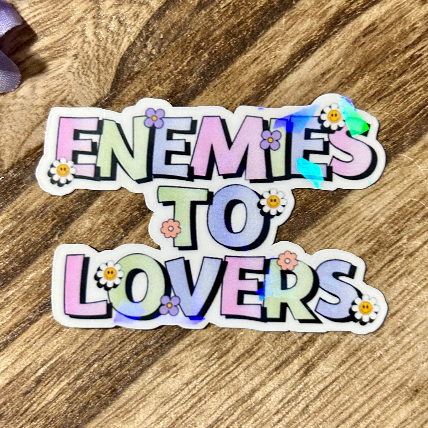 Enemies to Lovers Trope Sticker