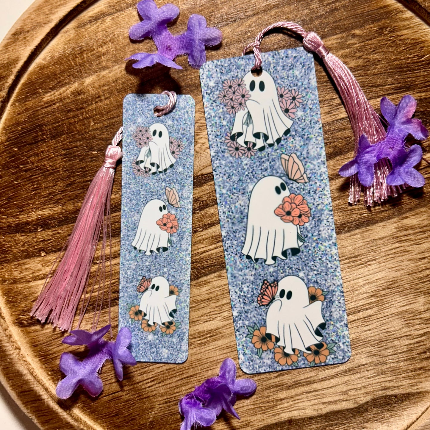Cute Ghosts Metal Bookmark