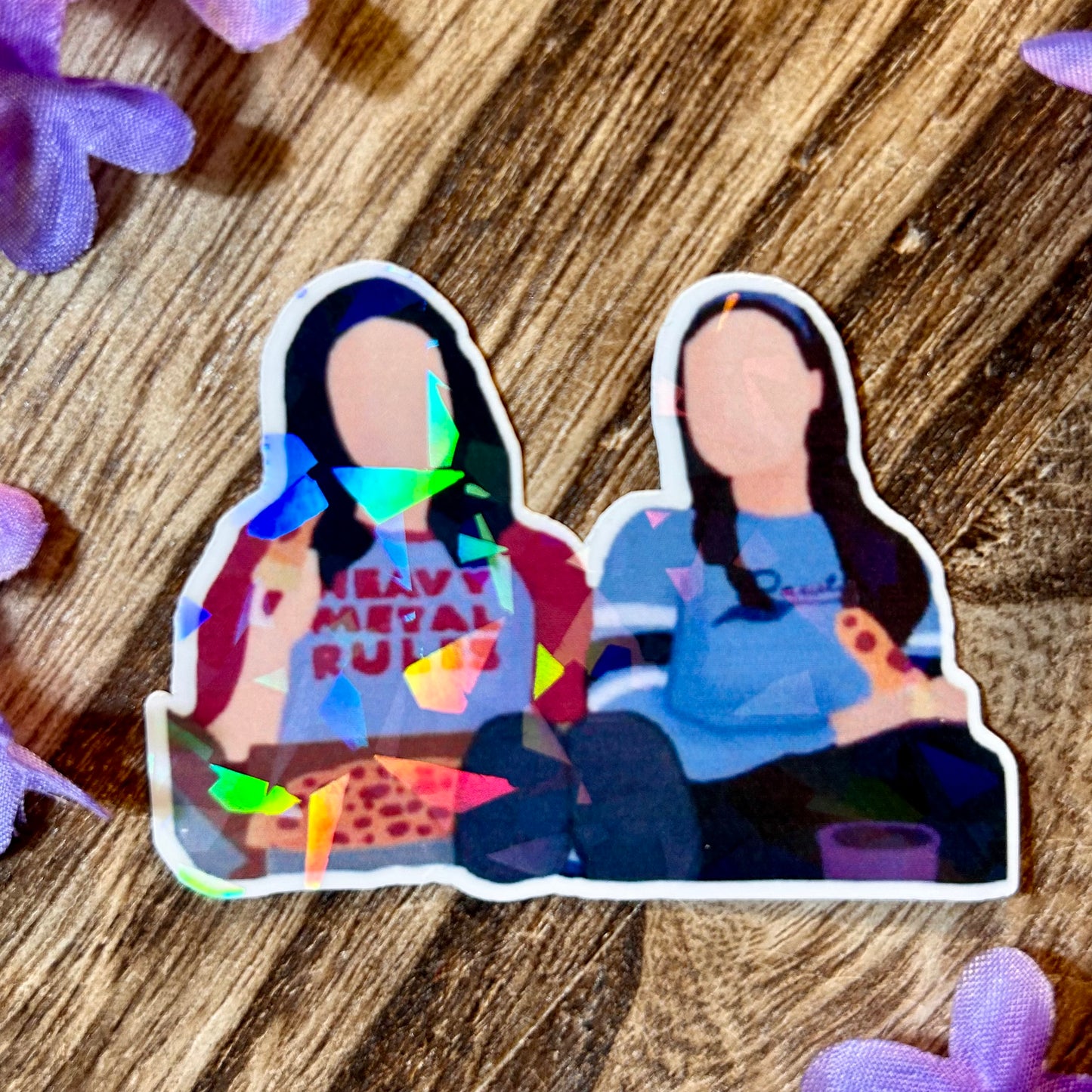 Lorelai and Rory Sticker
