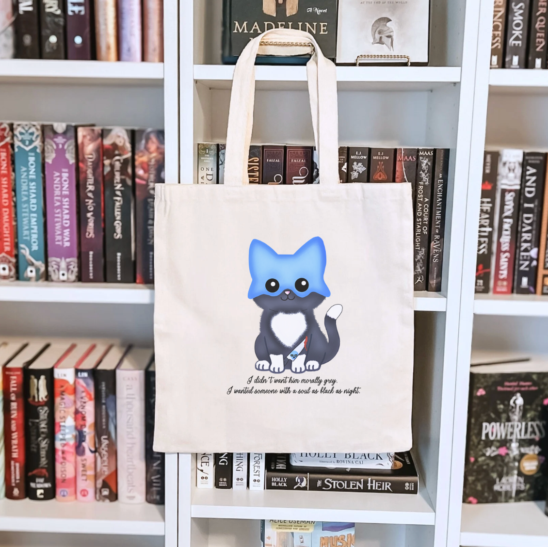 Fred the Cat Sublimated Canvas Tote Bag